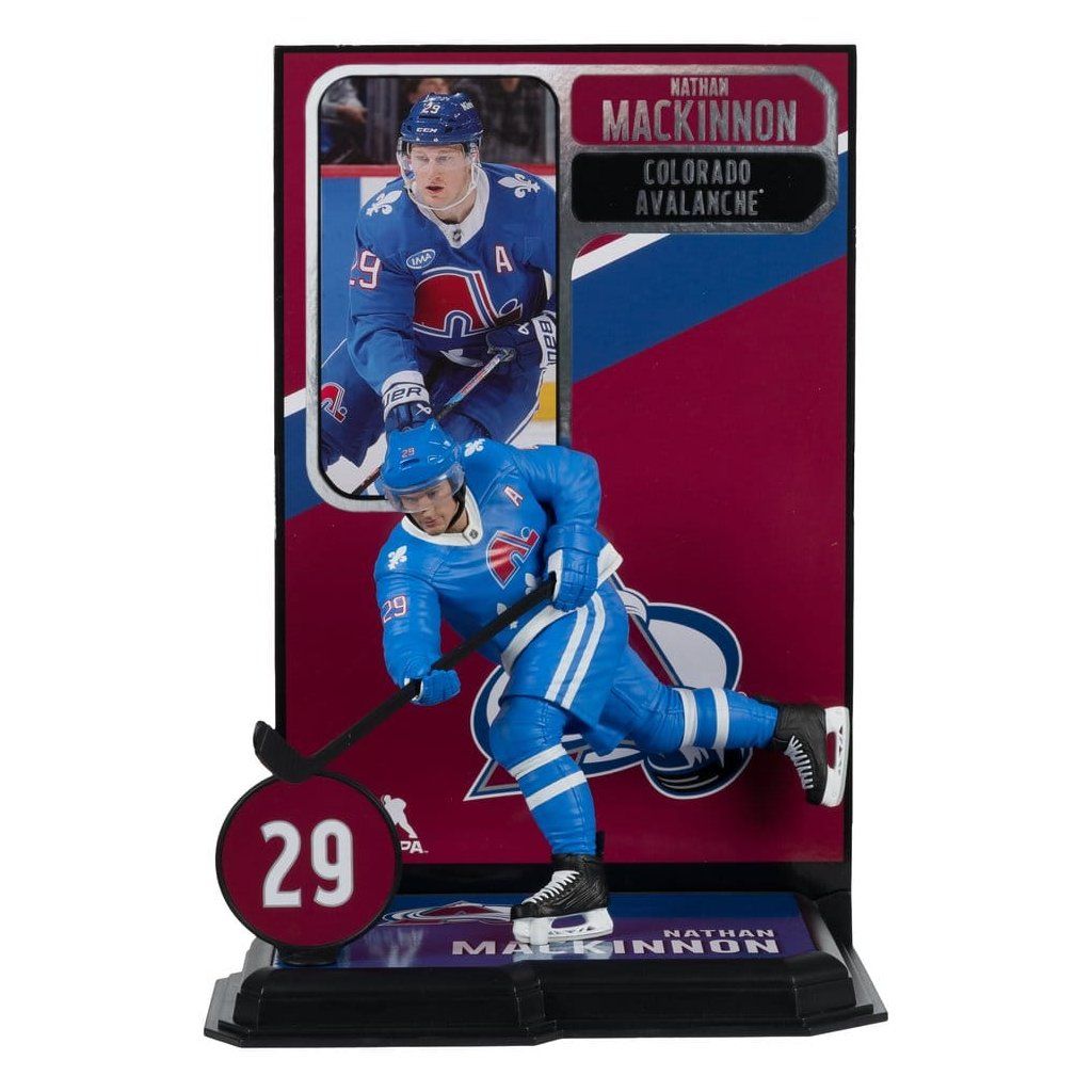 Nathan MacKinnon Quebec Nordiques Retro McFarlane SportsPicks NHL Legacy Series figurka 18 cm