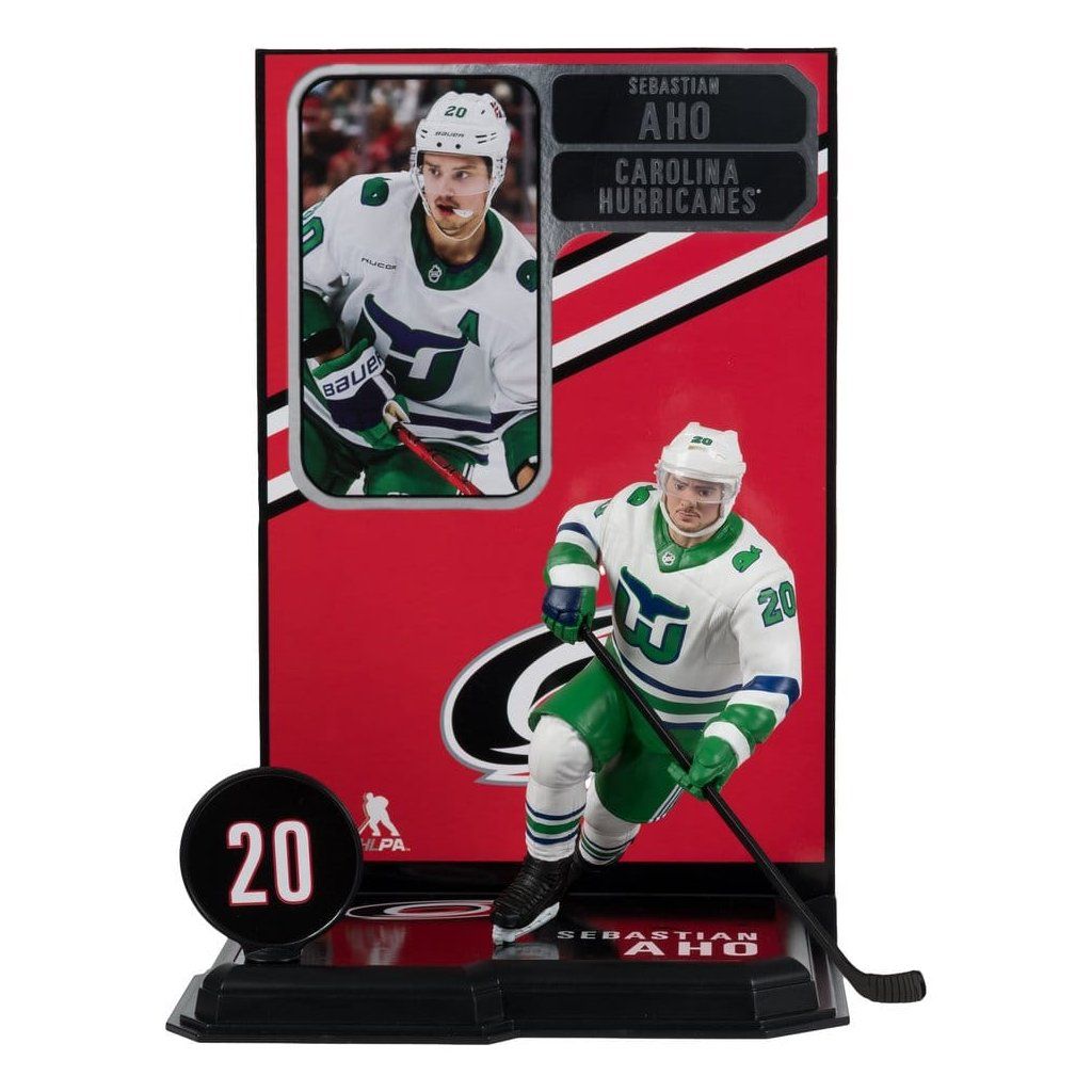 Sebastian Aho Hartford Whalers Retro McFarlane SportsPicks NHL figurka 18 cm