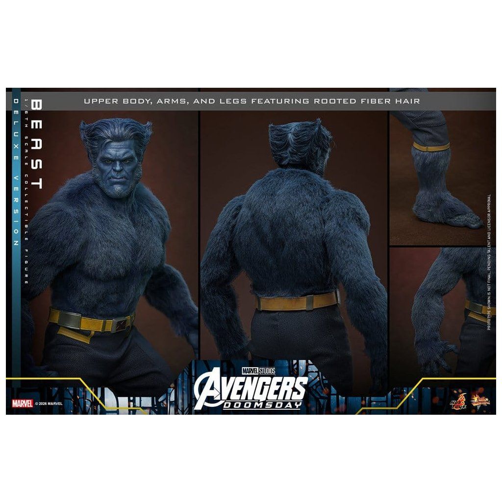 Hot Toys Beast Deluxe – detail figurky a filmového kostýmu