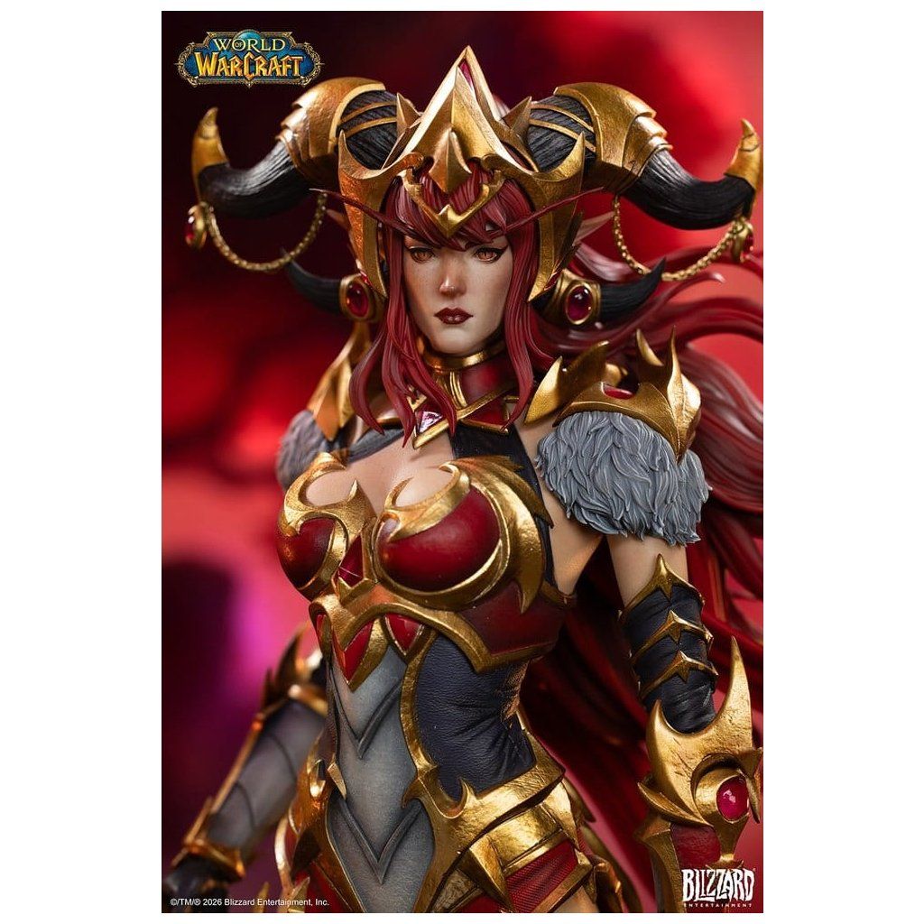 Alexstrasza World of Warcraft – detailní provedení sošky