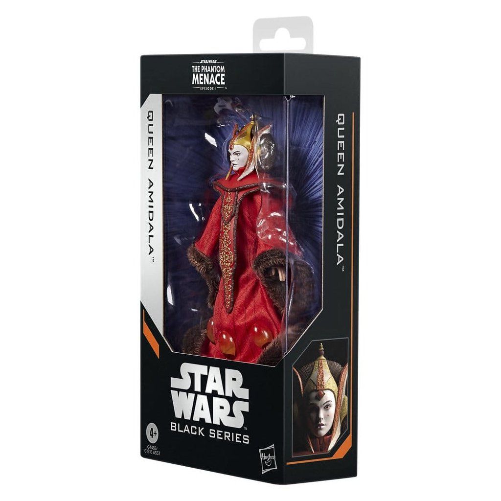 Queen Amidala Star Wars The Black Series – detail sběratelské figurky