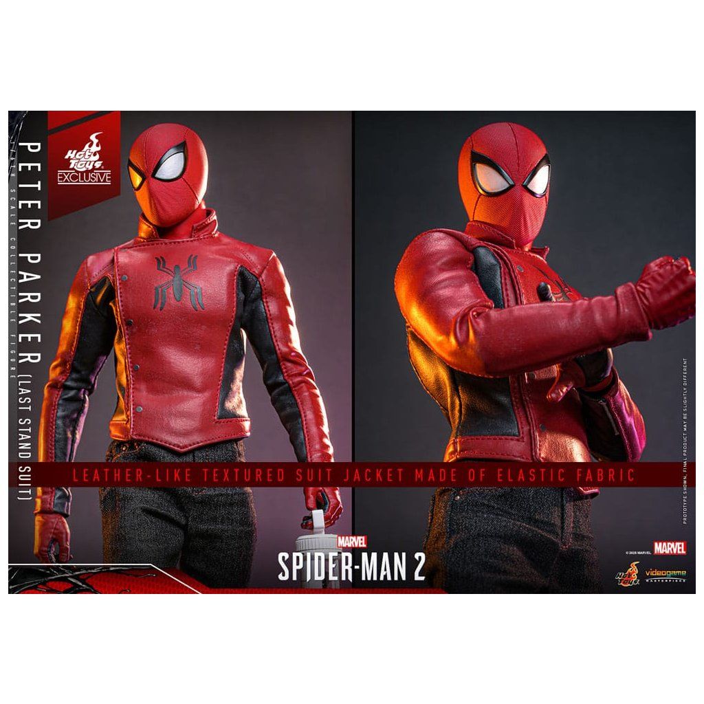 Detail figurky Peter Parker Last Stand Suit od Hot Toys