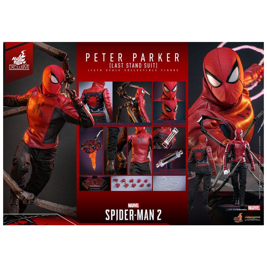 Doplňky a výbava figurky Spider-Man 2 Last Stand Suit
