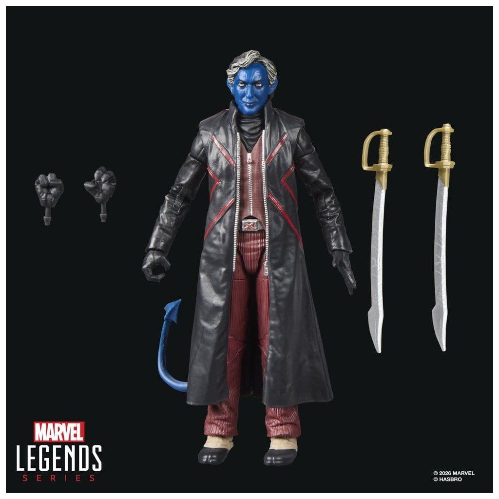 Marvel Legends Nightcrawler – další pohled na figurku a příslušenství