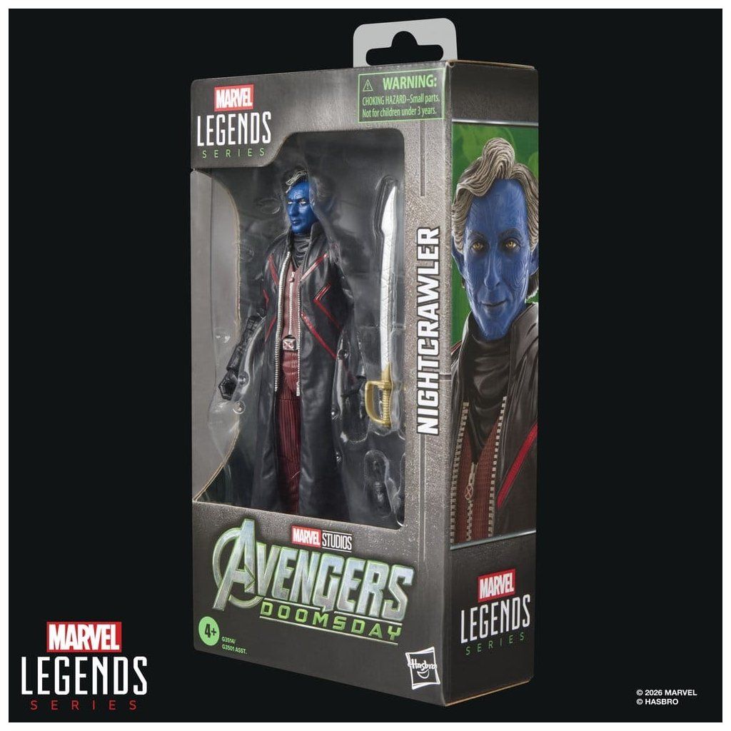 Nightcrawler Marvel Legends – detail figurky a jejího provedení