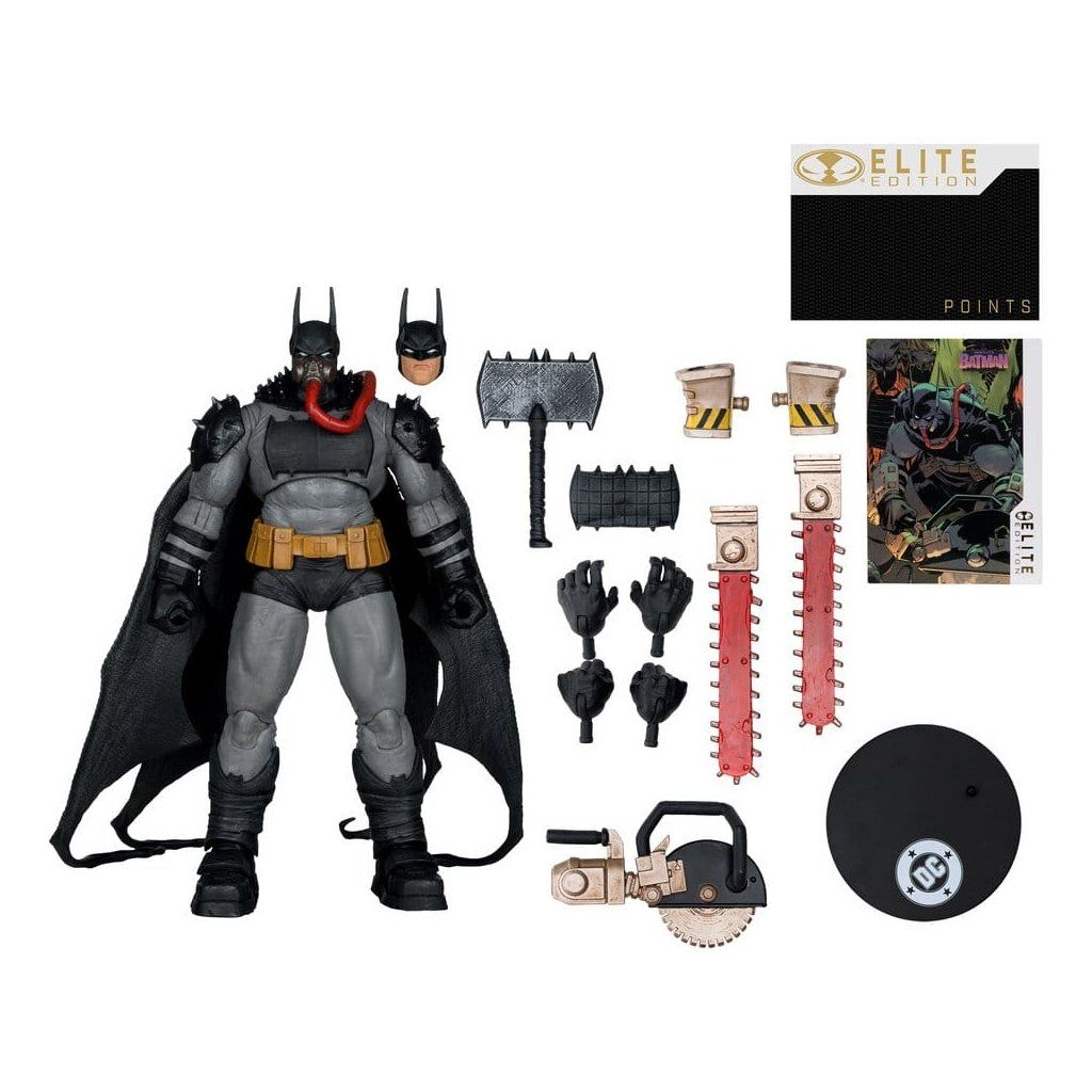 McFarlane Absolute Batman Elite Edition Deluxe – detail figurky a pláště