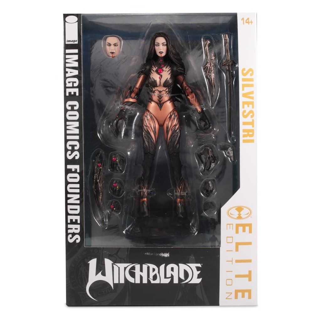 Sara Pezzini Witchblade – detail akční figurky McFarlane Toys