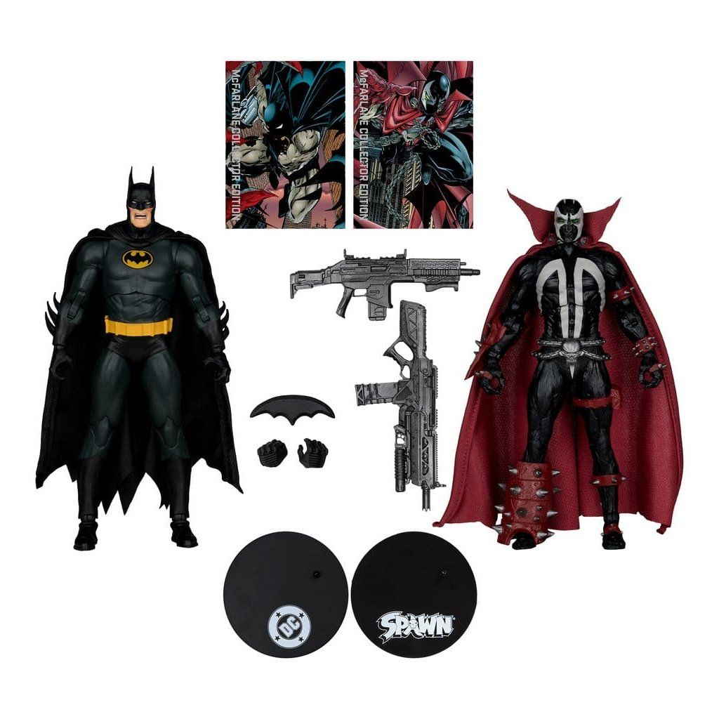 Batman a Spawn McFarlane Gold Label – detail figurek a sběratelského provedení