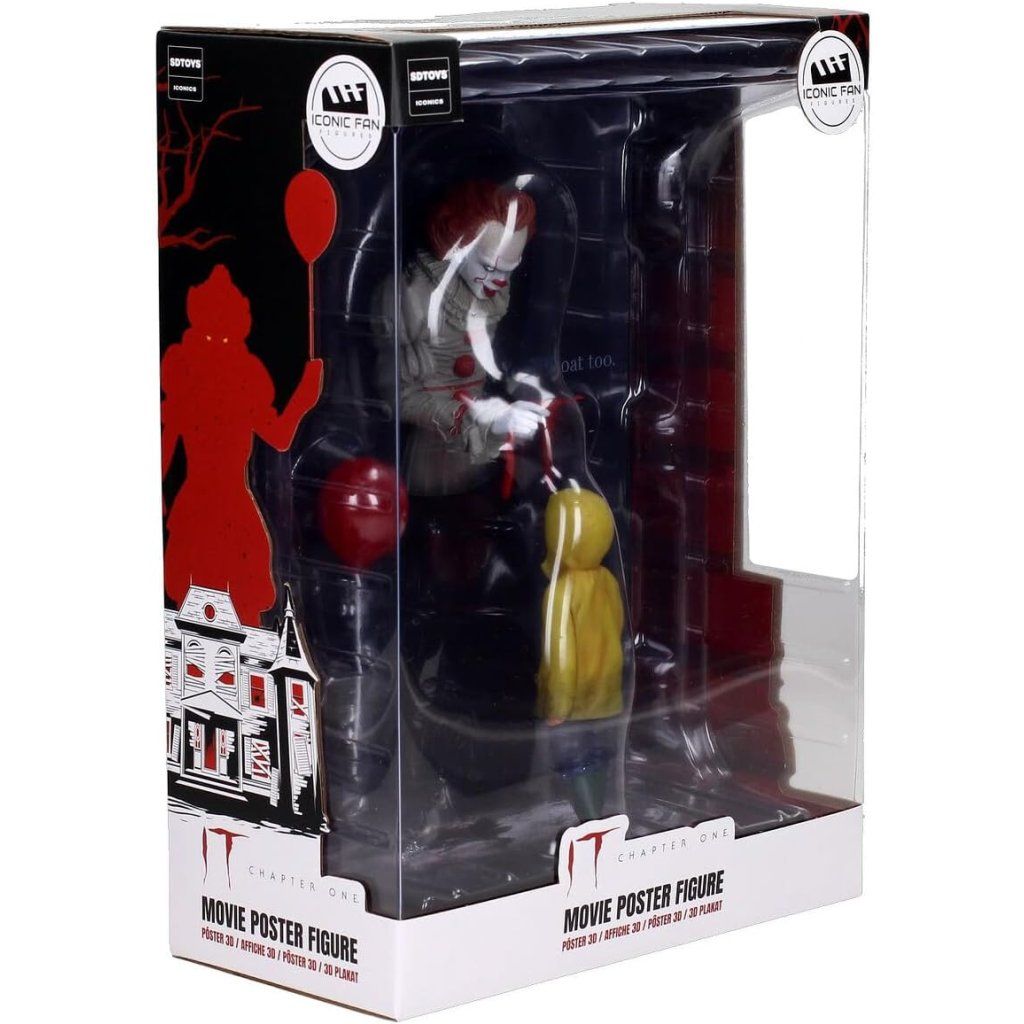 Pennywise & Georgie IT – PVC sběratelská figurka z filmového hororu