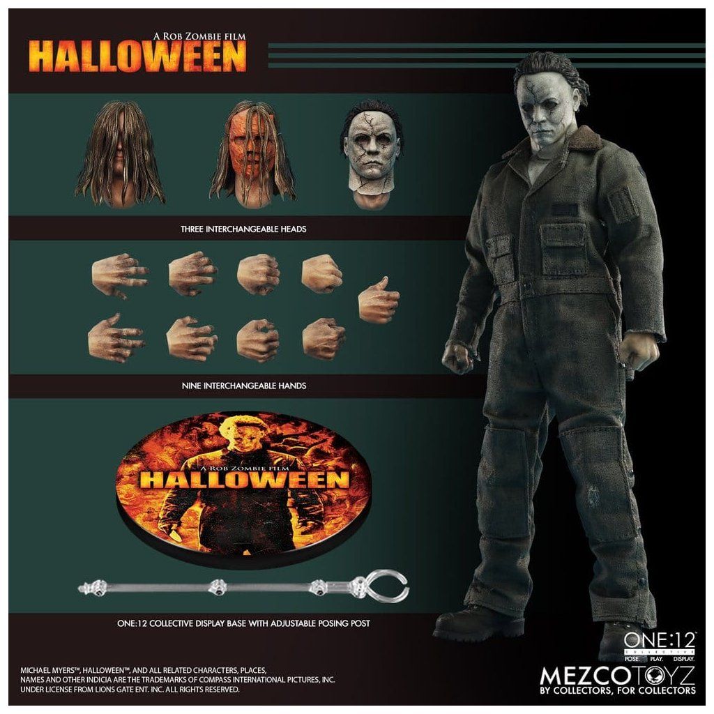 Michael Myers Halloween 2007 – příslušenství a sběratelské provedení