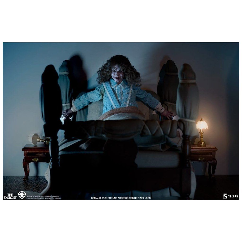 The Exorcist Regan MacNeil – doplňky a levitující hlava Pazuzu